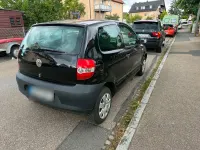 Gebraucht VW Fox 70 PS (51 kW) 2008 Schwarz Kleinwagen