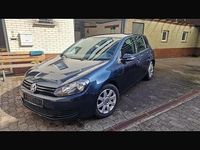 Gebraucht VW Golf VI Trendline 80 PS (58 kW) 2009 Blau Kleinwagen
