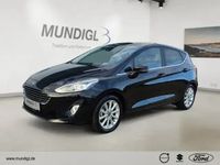Gebraucht Ford Fiesta Titanium 125 PS (91 kW) 2021 Schwarz (schwarz) Kleinwagen