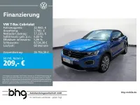 Gebraucht VW T-Roc Cabriolet Style 150 PS (110 kW) 2021 Blau Cabrio