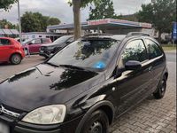Gebraucht Opel Corsa 2004 Schwarz Kleinwagen