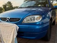 Gebraucht Citroën Saxo 60 PS (44 kW) 2000 Blau Kleinwagen