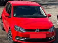 Gebraucht VW Polo Allstar 60 PS (44 kW) 2016 Rot Kleinwagen