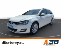 Gebraucht VW Golf VII Highline 122 PS (89 kW) 2014 Weiß Kombi