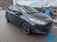 Gebraucht Ford Fiesta Celebration 101 PS (74 kW) 2017 Dunkelblau Kleinwagen