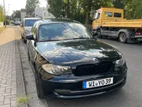 Gebraucht BMW 116 122 PS (89 kW) 2008 Schwarz Kleinwagen