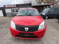 Gebraucht Dacia Sandero Basis 75 PS (55 kW) 2009 Rot Kleinwagen