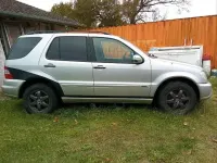 Gebraucht Mercedes ML400 250 PS (183 kW) 2003 Silber SUV