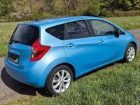 Gebraucht Nissan Note 360º 80 PS (58 kW) 2014 Blau Kleinwagen