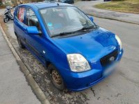 Gebraucht Kia Picanto 65 PS (47 kW) 2005 Blau Kleinwagen