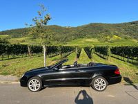 Gebraucht Mercedes CLK200 Avantgarde 184 PS (135 kW) 2008 Schwarz Cabrio