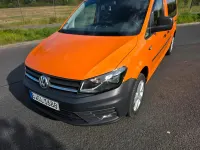 Gebraucht VW Caddy Maxi 150 PS (110 kW) 2019 Orange Van / Kleinbus