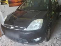 Gebraucht Ford Fiesta 2003 Schwarz Kleinwagen
