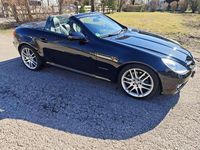 Second-hand Mercedes SLK200 184 CP (135 kW) 2008 Negru Cabrio
