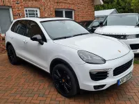 Brugt Porsche Cayenne Chrono 420 HK (308 kW) 2017 Hvid SUV