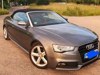 Gebraucht Audi A5 Cabriolet S-Line 170 PS (125 kW) 2014 Grau Cabrio