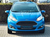 Gebraucht Ford Fiesta SYNC Edition 95 PS (69 kW) 2014 Blau Kleinwagen