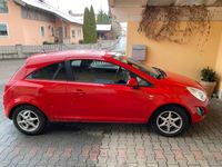 Gebraucht Opel Corsa 69 PS (50 kW) 2012 Rot Kleinwagen