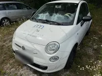 Gebraucht Fiat 500 70 PS (51 kW) 2009 Weiß Cabrio