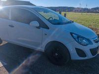 Gebraucht Opel Corsa Selection 69 PS (50 kW) 2014 Weiß Kleinwagen