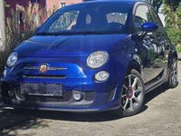Gebraucht Abarth 595 Custom 140 PS (102 kW) 2016 Blau metallic Kleinwagen