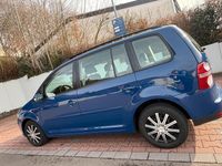 Gebraucht VW Touran 105 PS (77 kW) 2007 Blau Van / Kleinbus