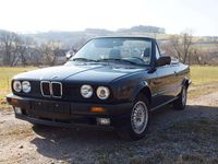 Gebraucht BMW 325 Cabriolet 170 PS (125 kW) 1991 Dieamantschwarz metallic Cabrio