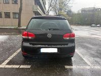Gebraucht VW Golf VI Trendline 110 PS (80 kW) 2009 Schwarz Kleinwagen