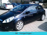 Gebraucht Opel Corsa Edition 80 PS (58 kW) 2007 Schwarz Limousine