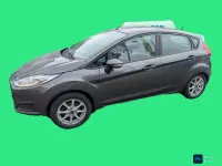 Gebraucht Ford Fiesta Trend 101 PS (74 kW) 2016 Grau Kleinwagen