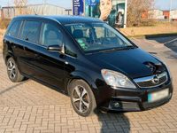 Gebraucht Opel Zafira 120 PS (88 kW) 2008 Schwarz Van / Kleinbus