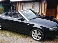 gebraucht Audi A4 Cabriolet V6 2.5 dti schwarz