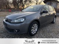 Gebraucht VW Golf VI Match 105 PS (77 kW) 2012 Schwarz Kleinwagen