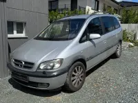 Second-hand Opel Zafira 125 CP (91 kW) 2003 Argintiu Monovolum