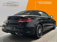 Gebraucht Mercedes C180 AMG 156 PS (114 kW) 2021 Obsidianschwarz Cabrio
