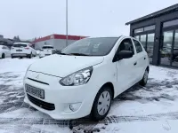 Gebraucht Mitsubishi Space Star Diamant Edition 71 PS (52 kW) 2015 Islandweiss (s) Kleinwagen
