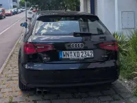 Gebraucht Audi A3 S-Line 125 PS (91 kW) 2013 Schwarz Limousine