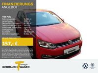 Gebraucht VW Polo LOUNGE 90 PS (66 kW) 2015 Rot Kleinwagen