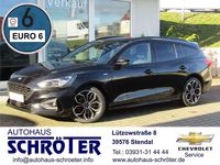 Gebraucht Ford Focus ST-Line 150 PS (110 kW) 2020 Obsidianschwarz metallic Kombi
