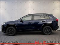 Gebraucht Toyota RAV4 Hybrid Style 222 PS (163 kW) 2020 Nagoyablau metallic / dach schwarz SUV