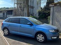 Gebraucht Skoda Rapid Ambition 105 PS (77 kW) 2015 Denimblau metallic Kleinwagen