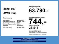 Neu Volvo XC90 Plus 250 PS (183 kW) 2026 Platinium grey metallic SUV