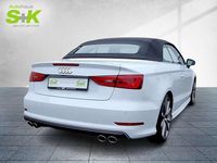 Gebraucht Audi S3 Cabriolet Comfort 301 PS (221 kW) 2016 Gletscherweiß metallic (weiß) Cabrio