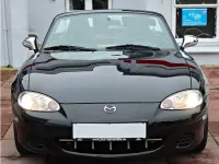 Gebraucht Mazda MX5 110 PS (80 kW) 2004 Schwarz Cabrio