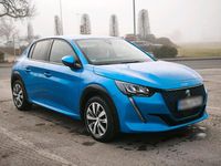 Gebraucht Peugeot e-208 Allure 100 kW (136 PS) 2021 Blau Kleinwagen