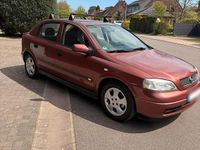 Usata Opel Astra Elegance 84 CV (61 kW) 2001 Rosso Berlina