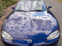 Gebraucht Mazda MX5 Edition 110 PS (80 kW) 2003 Blau Cabrio