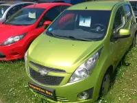 Gebraucht Chevrolet Spark 82 PS (60 kW) 2010 Grün Kleinwagen