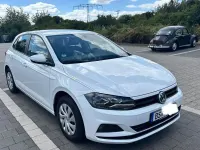 Gebraucht VW Polo Trendline 65 PS (47 kW) 2018 Weiß Kleinwagen