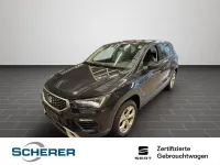 Gebraucht Seat Ateca 4Drive 150 PS (110 kW) 2022 Magic schwarz metallic (metallic) SUV